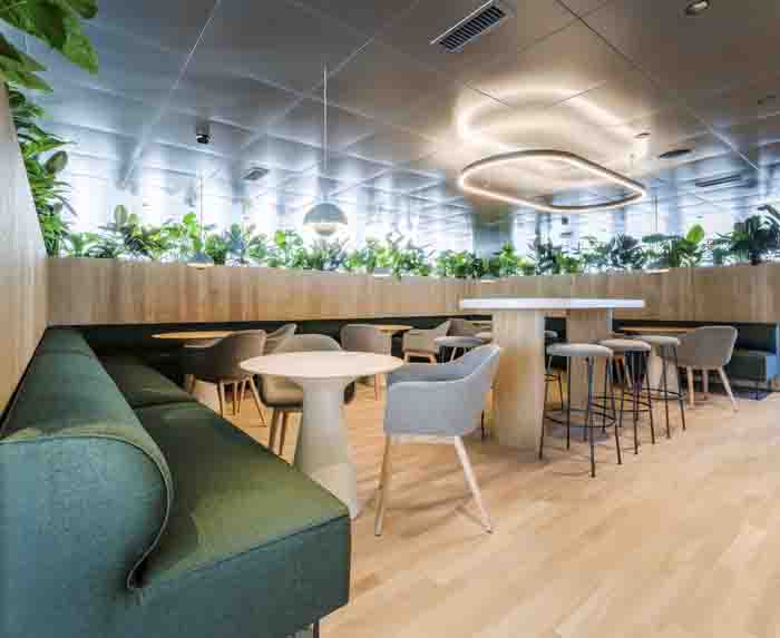 St. Galler Kantonalbank - Grüne Oase für erholsame Pausen