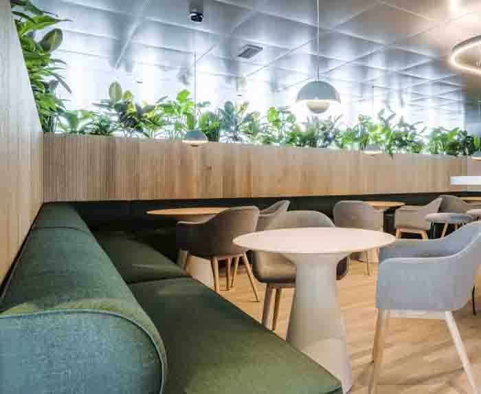 St. Galler Kantonalbank - Grüne Wand mal anders