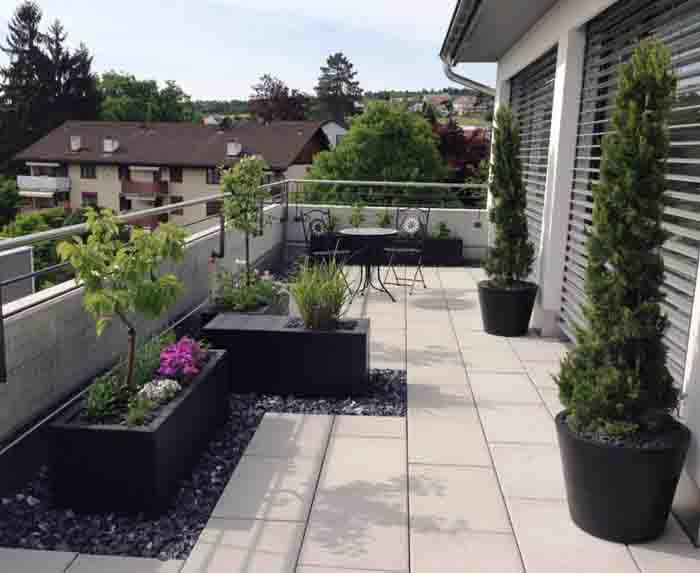 Der Nutzgarten - Mit Obst, Blumen, Gräser und Beeren verwandelt sich die Terrasse zu Nutzgarten