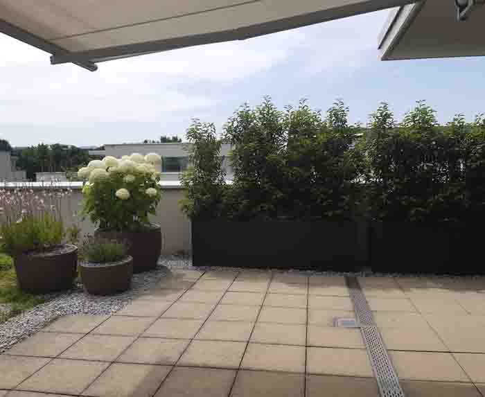 Terrasse 19 nachher - Ob Sichtschutz oder Hingucker, Planen Sie mit uns Ihre Terassengestaltung