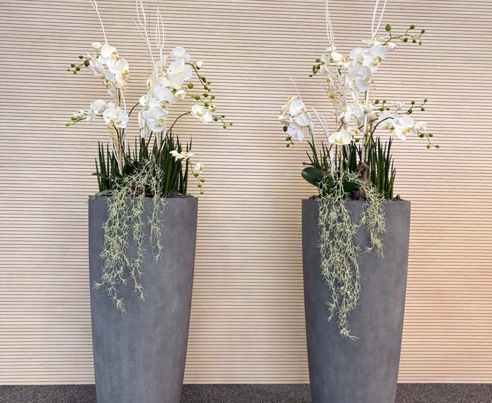 Textilorchidee - täuschend echt